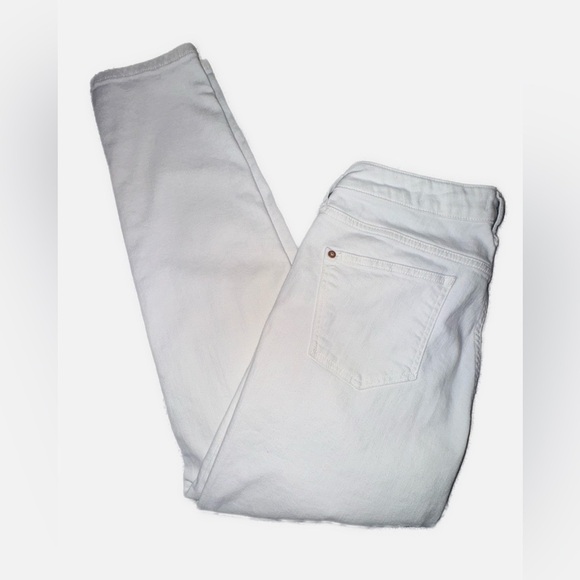 Anthropologie Pilcro and the Letterpress Highrise white denim jean size … - Picture 2 of 9